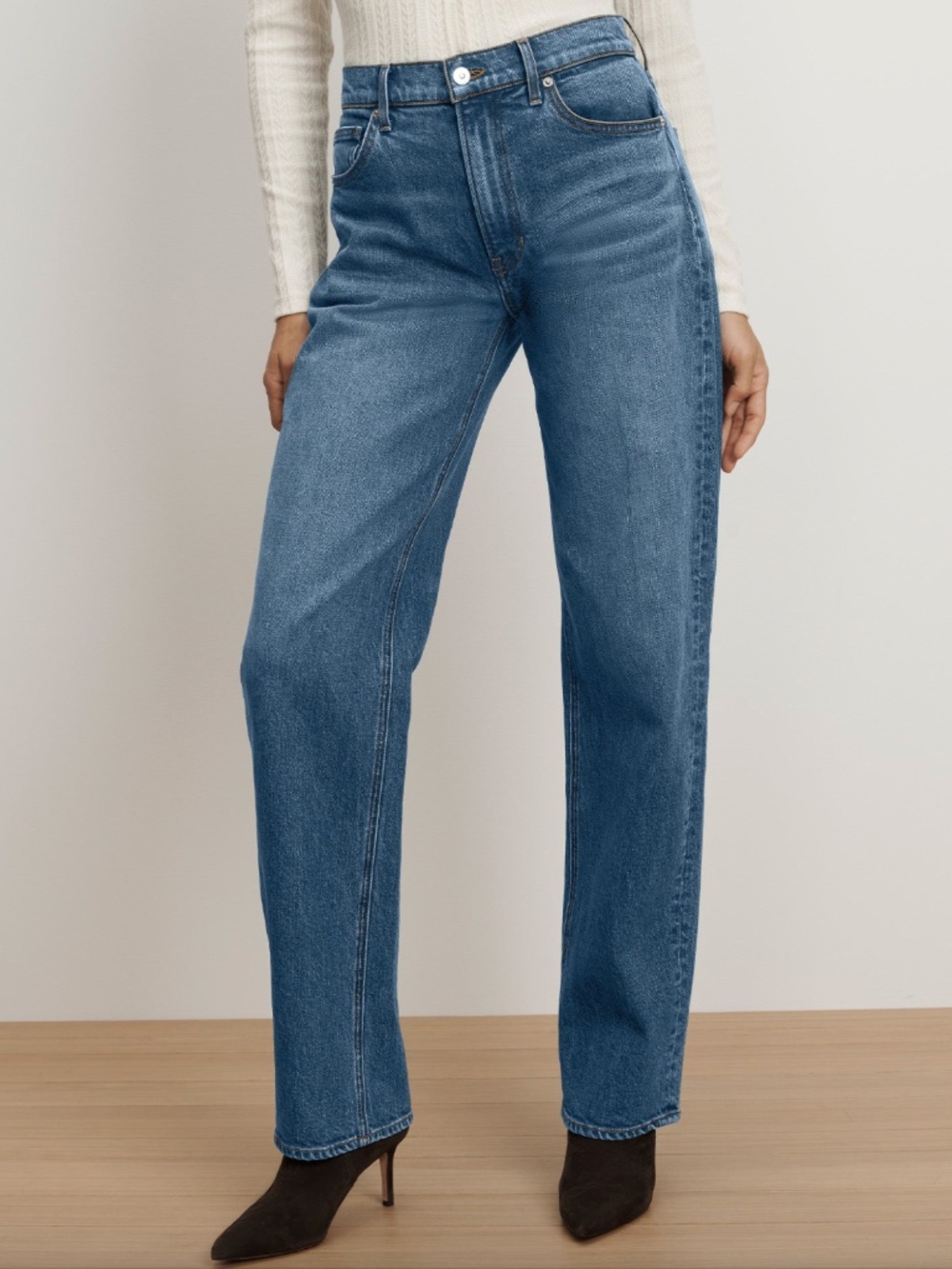 Veronica Beard Harley Arc Leg Jean
